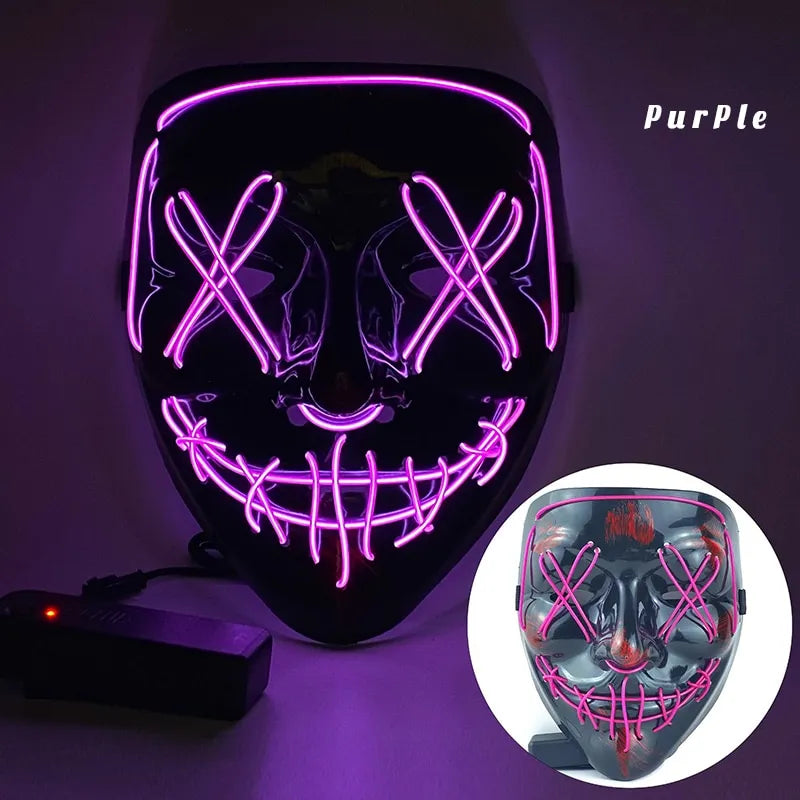 Neon Led Purge Mask