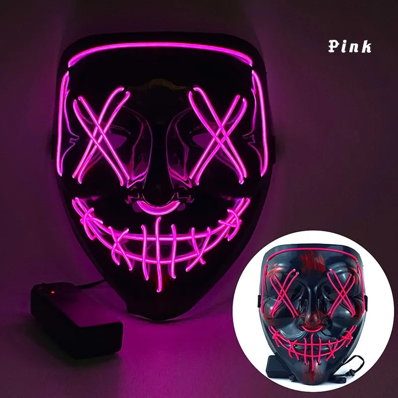 Neon Led Purge Mask