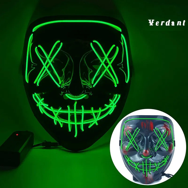 Neon Led Purge Mask