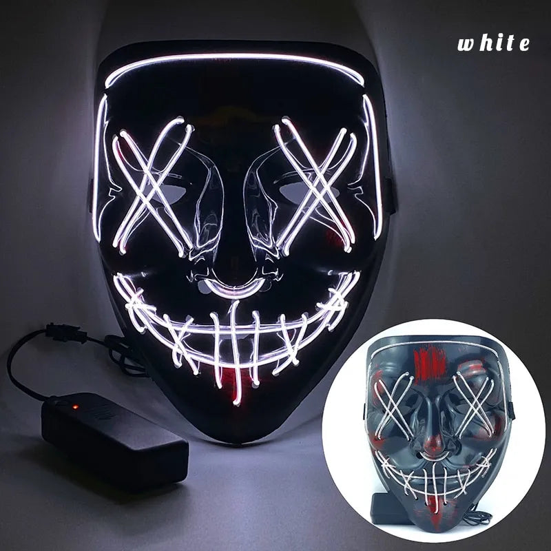 Neon Led Purge Mask